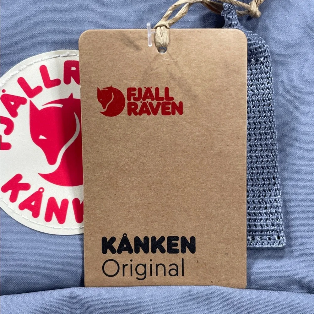 NWT Fjallraven Kanken Original Backpack; Flint Gray; Travel/Work/School